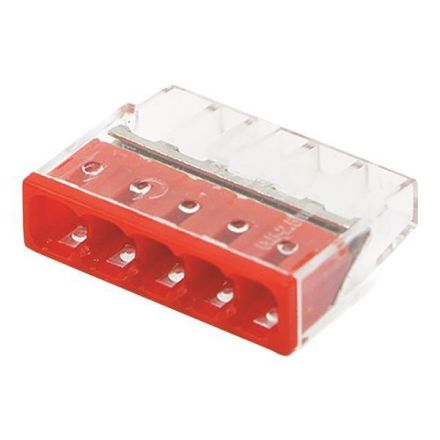 Κλεμμα Pct-205 5 Θεσεων Με Υποδοχη 0,50-2,5Mm 24Α 400V