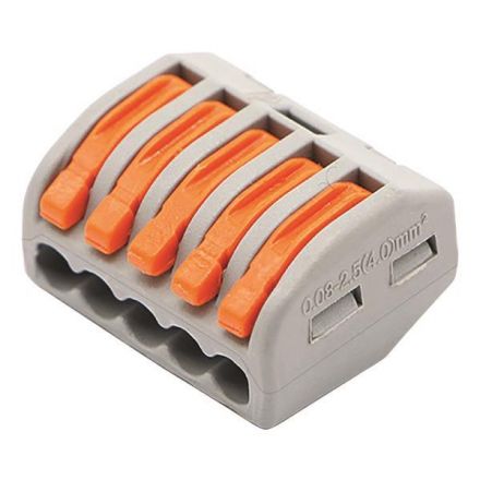 Κλεμμα Pct-215 5 Θεσεων Με Υποδοχη 0,80-2,5Mm 32Α 400V