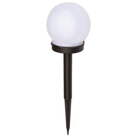 Ηλιακό Φωτιστικό Κήπου Καρφωτό Μπάλα Φ100x335mm 4000Κ