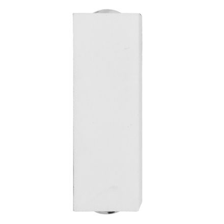 GloboStar® 96440 LED Φωτιστικό Τοίχου Αρχιτεκτονικού Φωτισμού Slim Line Up Down Λευκό Αδιάβροχο IP65 10 Watt CREE 10° 1400lm 230v Θερμό Λευκό Μ12 x Π4 x Υ6cm
