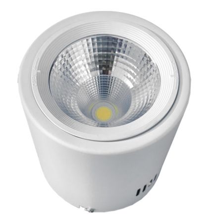 GloboStar® 115082 Φωτιστικό Σποτ Οροφής LED Downlight 15W AC 230V 2250lm 24° IP20 Φυσικό Λευκό 4500K