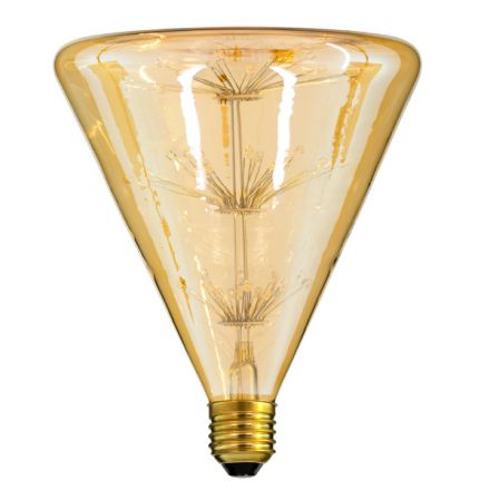 Λάμπα Conical DIODE HP LED String 4W 400 lm Edison Retro Μελί 2200K