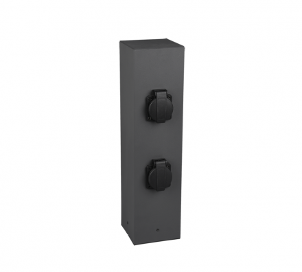 Trio Lighting Garden Διπλή Επιδαπέδια Πρίζα Ρεύματος Κήπου IP44
