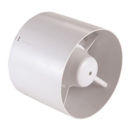 Εξαεριστηρας Λουτρου Σωληνωτος Φ10 12W 220V Λευκο
