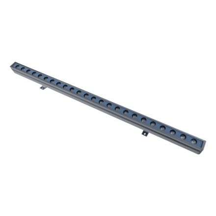 WASHER-MARGO 90154 Μπάρα Φωτισμού Wall Washer LED 24W 2040lm 30° DC 24V Μπλε Dimmable Γκρι Ανθρακί