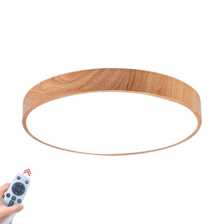 Πλαφονιέρα LED Blade 45W CCT IP20 50cm Ξύλο Με Control