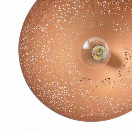 ACA Κρεμαστό Φωτιστικό 1xE27 Διαβρωμενο Φ40 Planetario