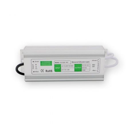 Τροφοδοτικό Στεγανό 100W 12V 8,5A