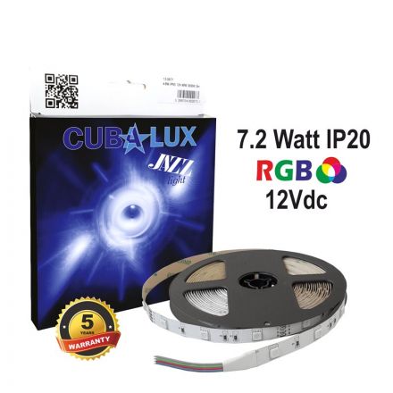 CUBALUX Jazz light RGB Ταινία LED 7.2W/m 12V IP20 5m
