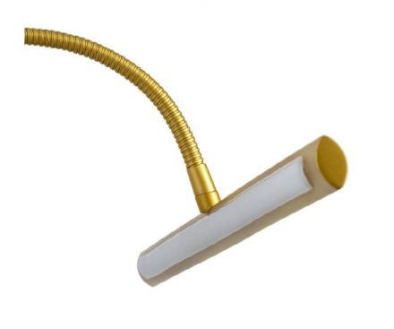 TROIS Απλίκα Καθρέπτη - Πίνακα LED 12W 1400lm 120° - IP44 - 4500K - Χρυσό 