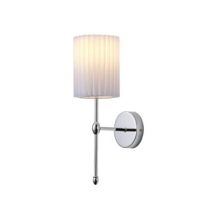 Απλίκα Τοίχου Ύφασμα 1xE14 6XE14 max 40W 180Χ130Χ400mm Λευκό ARTE ILLUMINA VELI