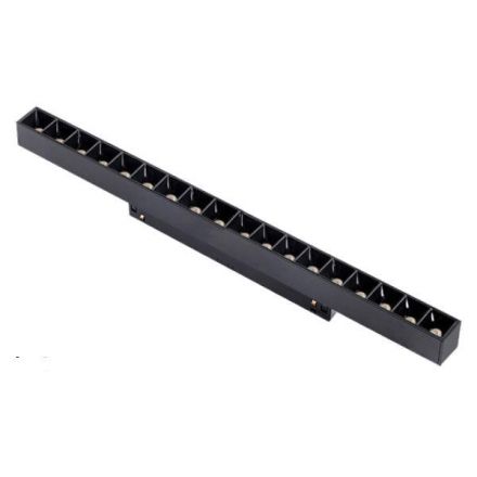 Σποτ Γραμμικό Μαγνητικής Ράγας LED 24W 24° 4000Κ CX20-TJ04 Μαύρο