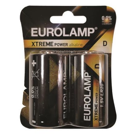 Μπαταρια Extreme D (Lr20) 2Τμχ 1,5V