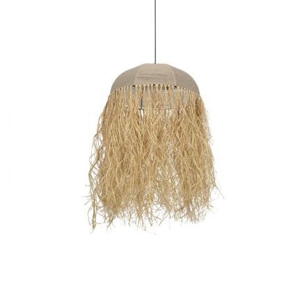 PLUVIA 205-0080 Κρεμαστό Φωτιστικό Boho 1xE27 Μπεζ