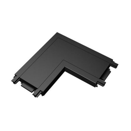 Σύνδεσμος Μαγνητικής Ράγας Ultra Slim Γωνία Μαύρος