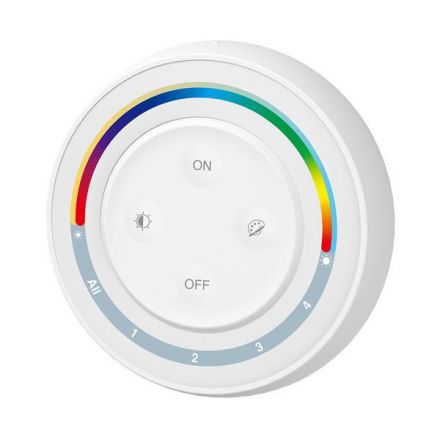 Ασύρματο Χειριστήριο Τοίχου RF Wifi RGBW 4 Κανάλια