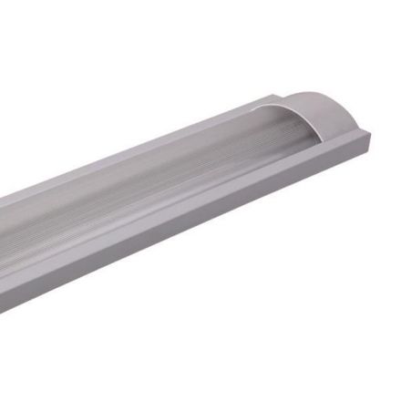 Φωτιστικό Μεταλλικο Κενο Οβαλ Για LED Tube 2Χ120Cm