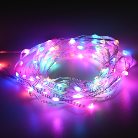 200 LED Λαμπάκια Σε Σειρά RGB 