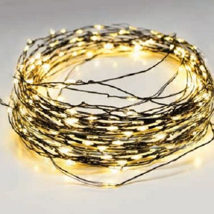 300 LED Λαμπάκια Με Μαύρο Καλώδιο Χαλκού 30m 7.2W Function Mode