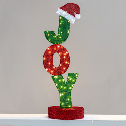 3D Tinsel Joy 60 LED Θερμό Λευκό 100cm IP44