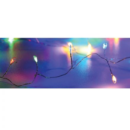 ACA 50 Χριστουγεννιάτικα Λαμπάκια Cluster LED RGB+Yellow Μπαταρίας 3xAA