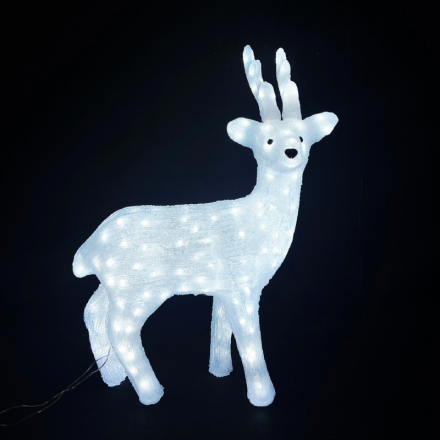 Ακρυλικός Τάρανδος 150 LED Λευκά IP44