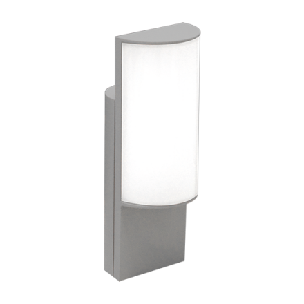 ACA Επίτοιχη Απλίκα HEMI LED 8W IP44