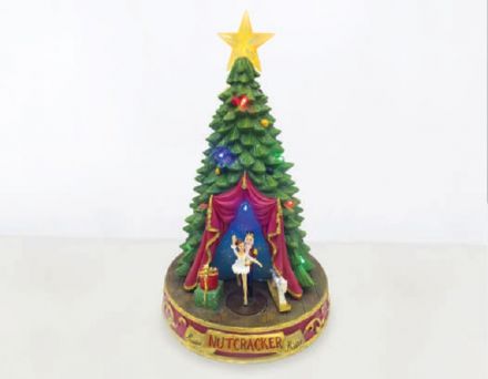 LED Χριστουγεννιάτικο Χωριό Με Κίνηση Nutcracker Dance RGB+Yellow IP20