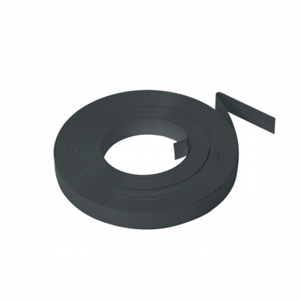 ACA Μαύρος Ατσάλινος Ιμάντας 16x10mm