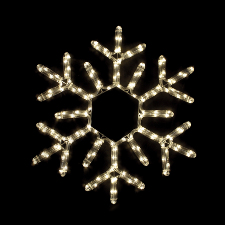 Snowflake 144 LED Σχέδιο Θερμό Λευκό Flash IP44