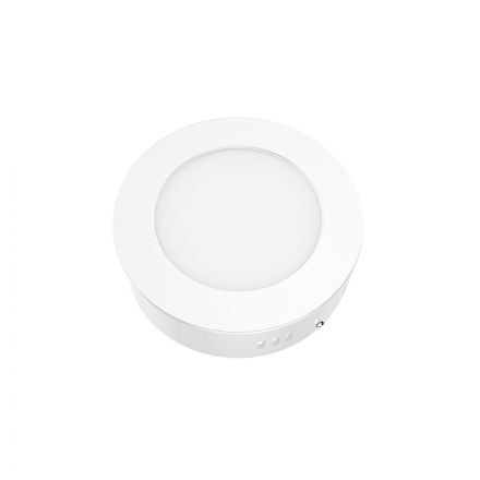 ACA LED Panel ARCA 6W Στρογγυλό IP20 Λευκό
