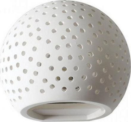 ACA Γύψινη Απλίκα 1xG9 Ibon 128x130x150mm