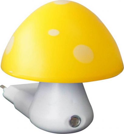 ACA Λαμπάκι Νυκτός LED Μανιταράκι Μέρας-Νύχτας 0.4W