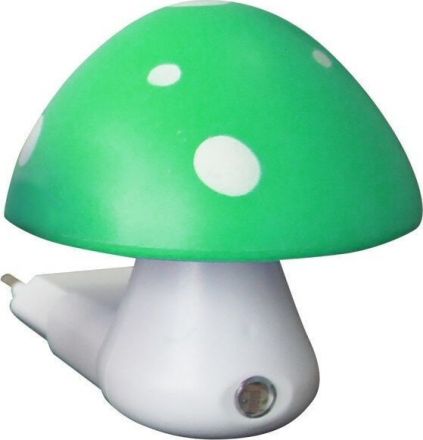 ACA Λαμπάκι Νυκτός LED Μανιταράκι Μέρας-Νύχτας 0.4W