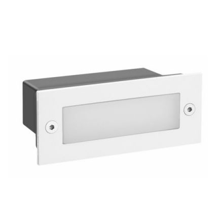 Χωνευτή Απλίκα LED 2W SMD PAS IP54 Ορθογώνια PAS230WP