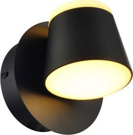 ACA LED Απλίκα Τοίχου 8W Μεταλλική Lucido