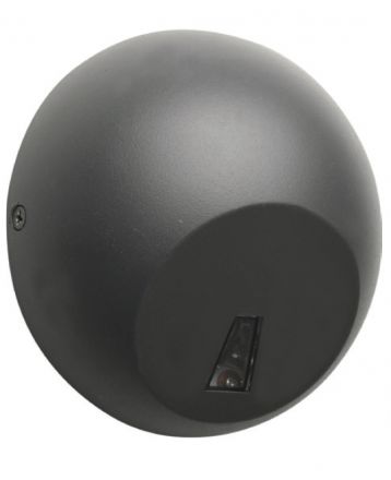 ACA LED Απλίκα Τοίχου Αλουμινίου Miron 4W IP65 Σκούρο Γκρι