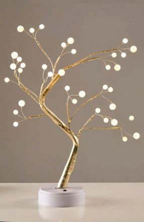 LED Δεντράκι Με Ball Lights 36 LEDs mini Μπαταρίας + USB
