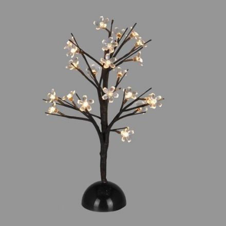 LED Δεντράκι Με Λουλούδια 25 LEDs 5mm Μπαταρίας IP20