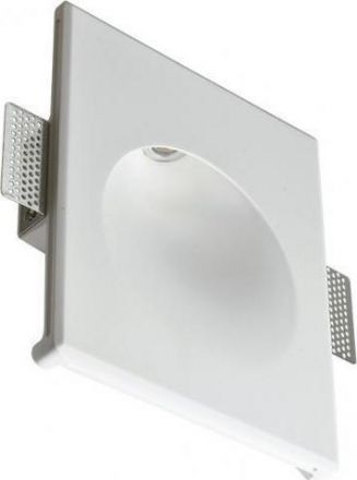 ACA Γύψινο Φωτιστικό Χωνευτό Skye LED 1.5W