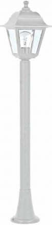 ACA Πλαστική Κολώνα Φανάρι Κήπου E27 LED max. 10W 230V