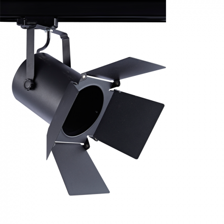 ACA Σκάφος Ράγας Track Light Ατσάλι 1xE27 PAR30 4 Καλωδίων