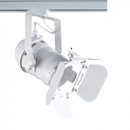 ACA Σκάφος Ράγας Track Light Ατσάλι Και Αλουμίνιο 1xE27 PAR30 4 Καλωδίων