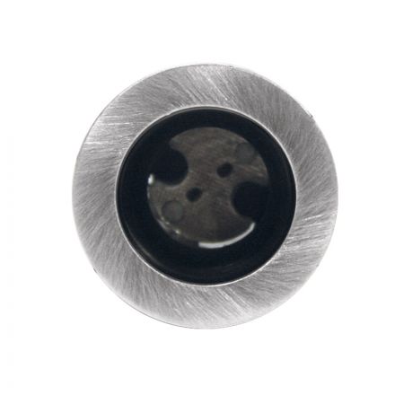 ACA Χωνευτό Στρογγυλό Σποτ G4 Αλουμίνιο 12V Nickel Mat
