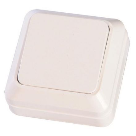 Διακοπτης Εξωτερικος A/R Μινι Λευκος Ιρ20