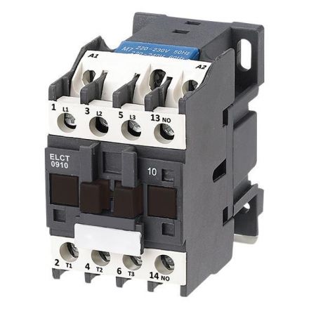 Ρελέ Ισχύος 7,5KW 3P 1NO+1N 230VAC 50/60Hz