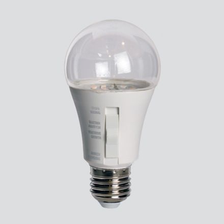 Λάμπα LED A60 9W Ανάπτυξης Φυτών Με Dip Διακόπτη  