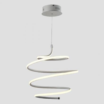Κρεμαστό Φωτιστικό Στρογγυλό LED 40W - Λευκο - SATURN