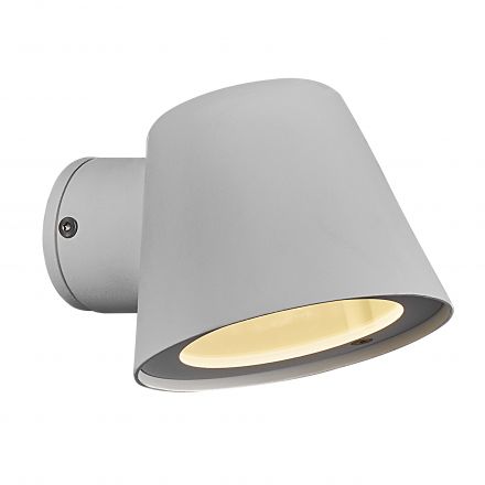 Επίτοιχο Φωτιστικό Aleria LED GU10 Μεταλλικό Λευκό IP44