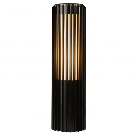Φωτιστικό Κολωνάκι Aludra 45 LED E27 Αλουμίνιο Μαύρο IP54